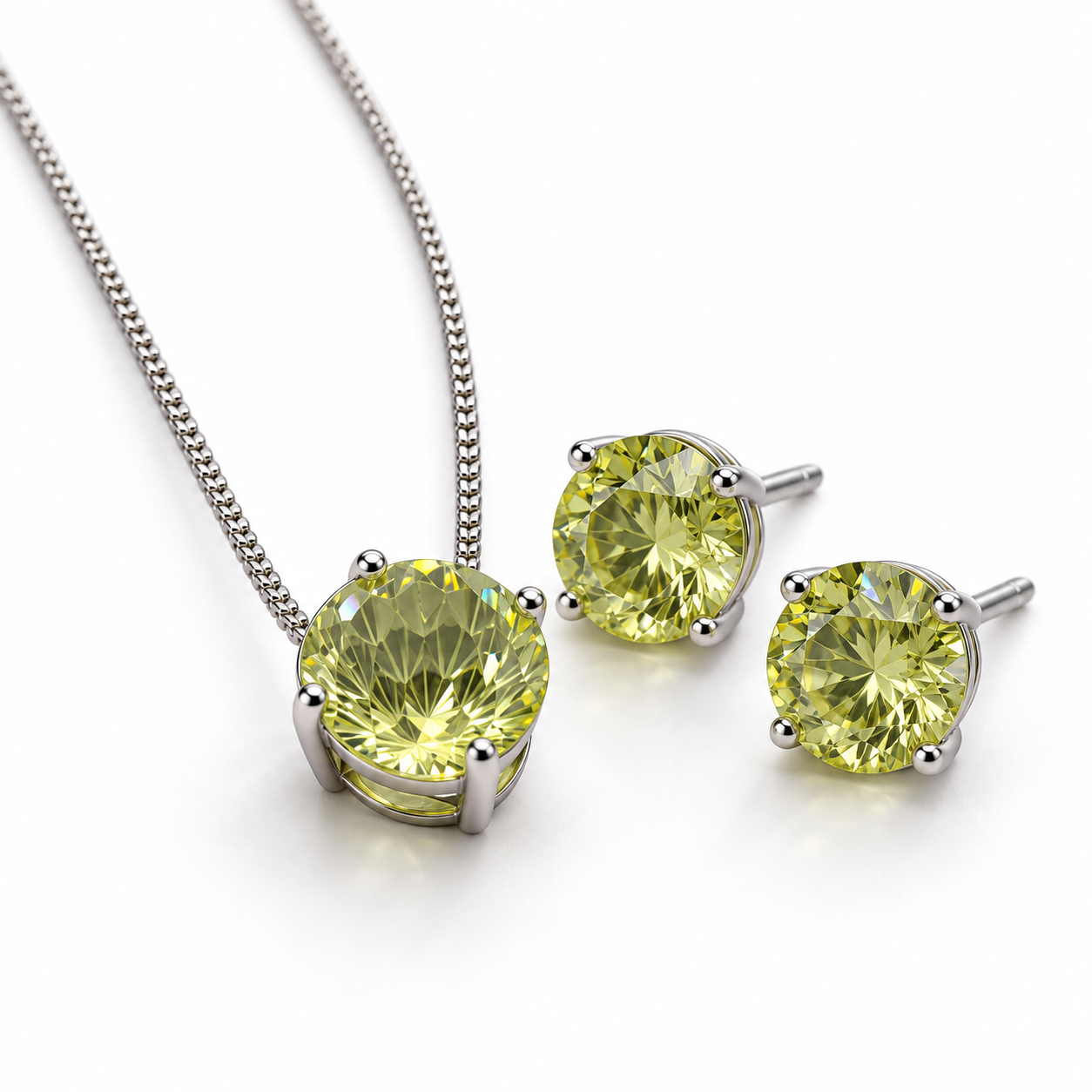 Conjunto Lumiere Verde Claro